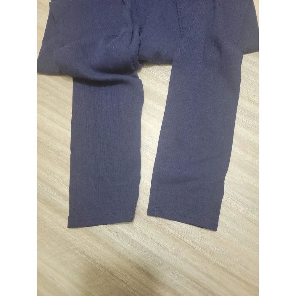 Old Navy Kids Navy Blue Ribbed Knit Leggings Size XXL 18